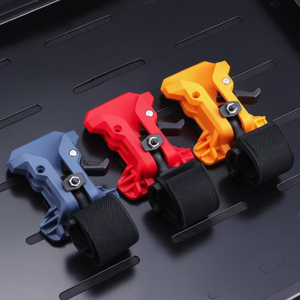 携帯用工具ホルダー、自動ロック式ベルトハンガー、電気工事、木 - Heavy Equipment Electrician のレビューと価格